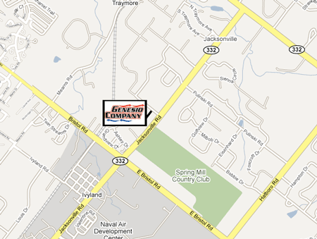 genesio company location map